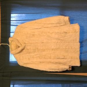 Off-white Real Fur Coat